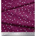thumbnail image 2 of Soimoi Poly Georgette Fabric Dots Shirting Print Fabric by The Yard 52 Inch Wide, 2 of 3