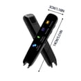 thumbnail image 2 of Clearance Tyidzon Scan Reader Pen Portable 112 Language Translator Device with 1.97 Inch Touching Screen English to Chinese Translator Device, Translation Pen for Meetings Travel, 2 of 4