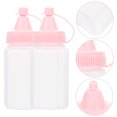 Shisuyan 4PCS Honey Jars Squeeze Honey Bottles Reusable Empty Syrup ...