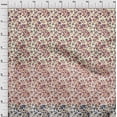 thumbnail image 4 of oneOone Polyester Spandex Brown Fabric Florals Craft Projects Decor Fabric Printed By The Yard 56 Inch Wide, 4 of 4