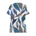 thumbnail image 4 of Ovzne Robes d'Été pour Femmes 2025 Robe de Plage Robe Ample à Manches Courtes pour Femme Style Rétro à la Mode Imprimée Col Rond Robe Grande Taille Robe à Col Rond pour Femme Robe de Vacances Manches Courtes, 4 of 6