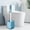 Bleu Clair, variante sur YHDSYY Grande Vente! Brosse de Toilette pour Coins Morts Brosse de Nettoyage de Salle de Bain Toilette Manche Long Brosse Murale en Plastique à Poils Souples Ensemble avec Base Liquidation Ventes Aujourd'hui Aubaines Prime