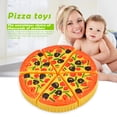thumbnail image 3 of Childrens Kids Pizza Slices Toppings Pretend Dinner Kitchen Play Food Toy Gift, 3 of 8