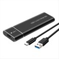 thumbnail image 1 of M.2 SSD Enclosure NVME USB3.1 External Storage HDD Case 10Gbps PCIe SSD Box for NVME SATA SSD Disk Hard Drive, 1 of 5