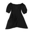 thumbnail image 2 of bar III Robe Évasée Ajustée pour Femmes, Noire, 8, 2 of 2
