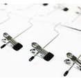 thumbnail image 4 of Mainstays, Cintres Multifonctionnels en Métal pour Pantalons / Jupes avec Clips Réglables, Noir, 4 of 8
