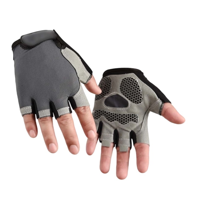 Kids Half Finger Sports Gloves for Outdoor Cycling Exercise Riding Biking Climbing and Active Play