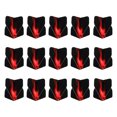 thumbnail image 1 of Unique Bargains Vols de Fléchettes Standard, Lot de 15 Vols, Noir, Rouge, 1 of 5
