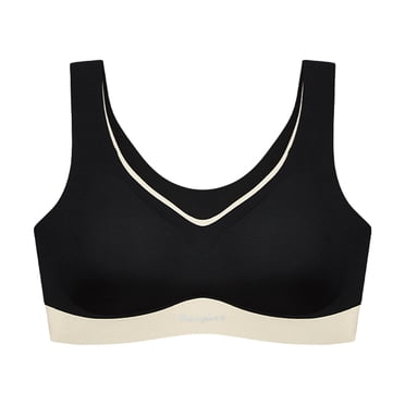 IROINNID Soutiens-Gorge de Sport Réduits pour Femmes Soutien-Gorge Sans Couture Haut Sexy Soutien-Gorge Sans Armature sous-Vêtements Style Débardeur sous-Vêtements de Sport, Orange