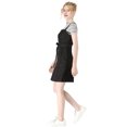 thumbnail image 4 of INSPIRE CHIC Robe Salopette en Denim Classique pour Femmes à Bretelles Ajustables, Coupe Trapèze, 4 of 6