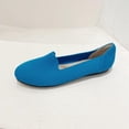 thumbnail image 5 of LSLJS Women's Flying Knitting Solid Color Light Mouth Comfortable Slip-On Flat Shoes, Flats Shoes, 5 of 5