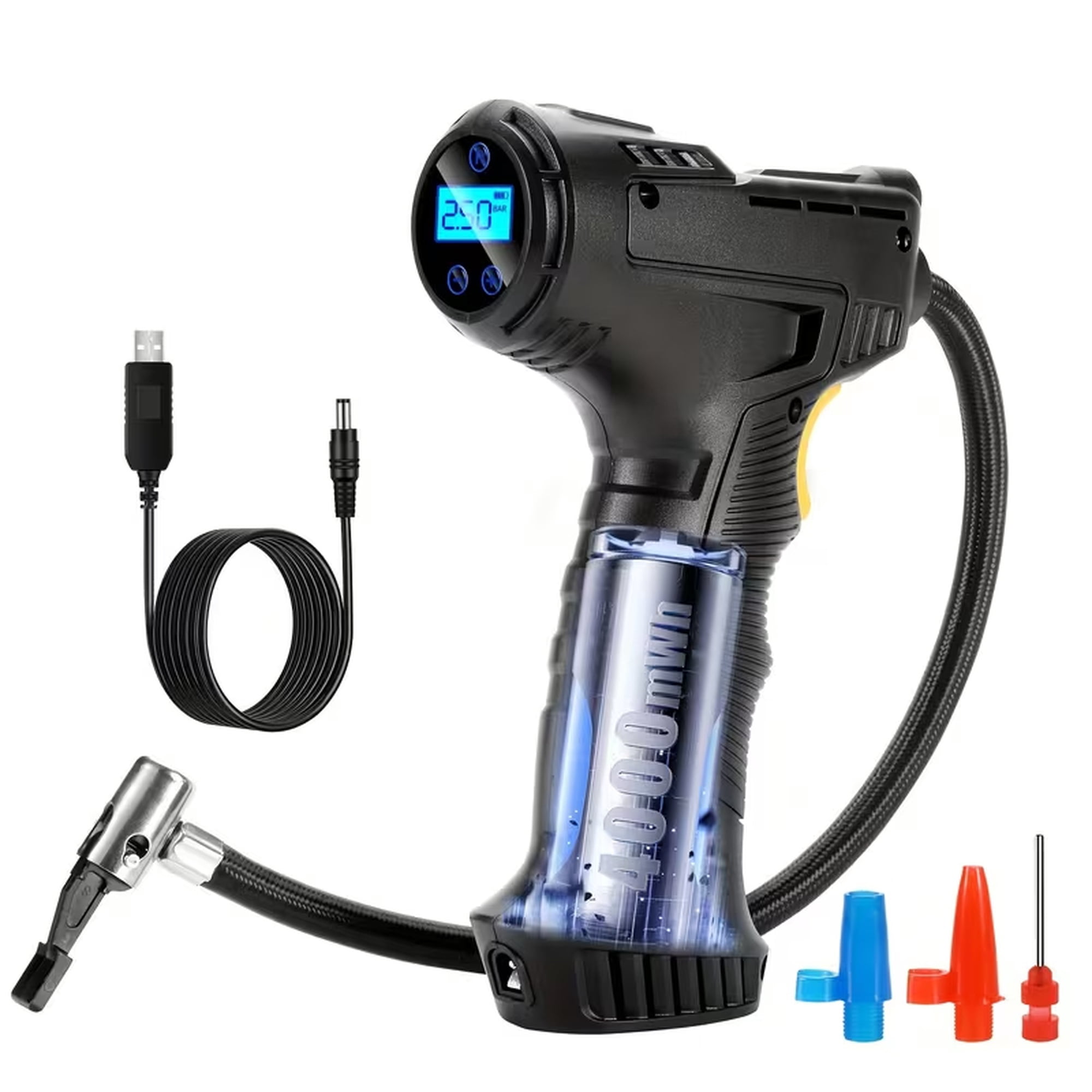 Intexca Portable 150 PSI Cordless, Auto Shut-Off Tire Inflator