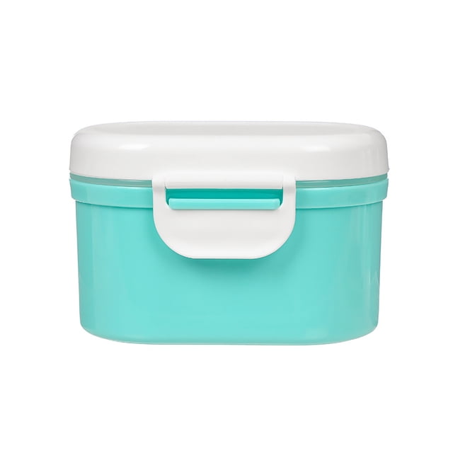 Binwennn Contenants de Rangement en Verre pour Garde-Manger avec Couvercles Contenants de Rangement pour Lait en Poudre Contenants pour Préparation de Lait Contenants pour Collations Distributeurs de Lait en Poudre Porte-Lait en Poudre Contenants de Voyage pour Lait en Poudre Aliments