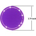 thumbnail image 2 of ORUYROP PinePoem Car Cup Holder Coaster with Bling Crystal Rhinestone, 6 Pack Universal Auto Anti Slip Cup Holder Insert Coaster, Car Interior Accessories 2.75in, 2 of 6