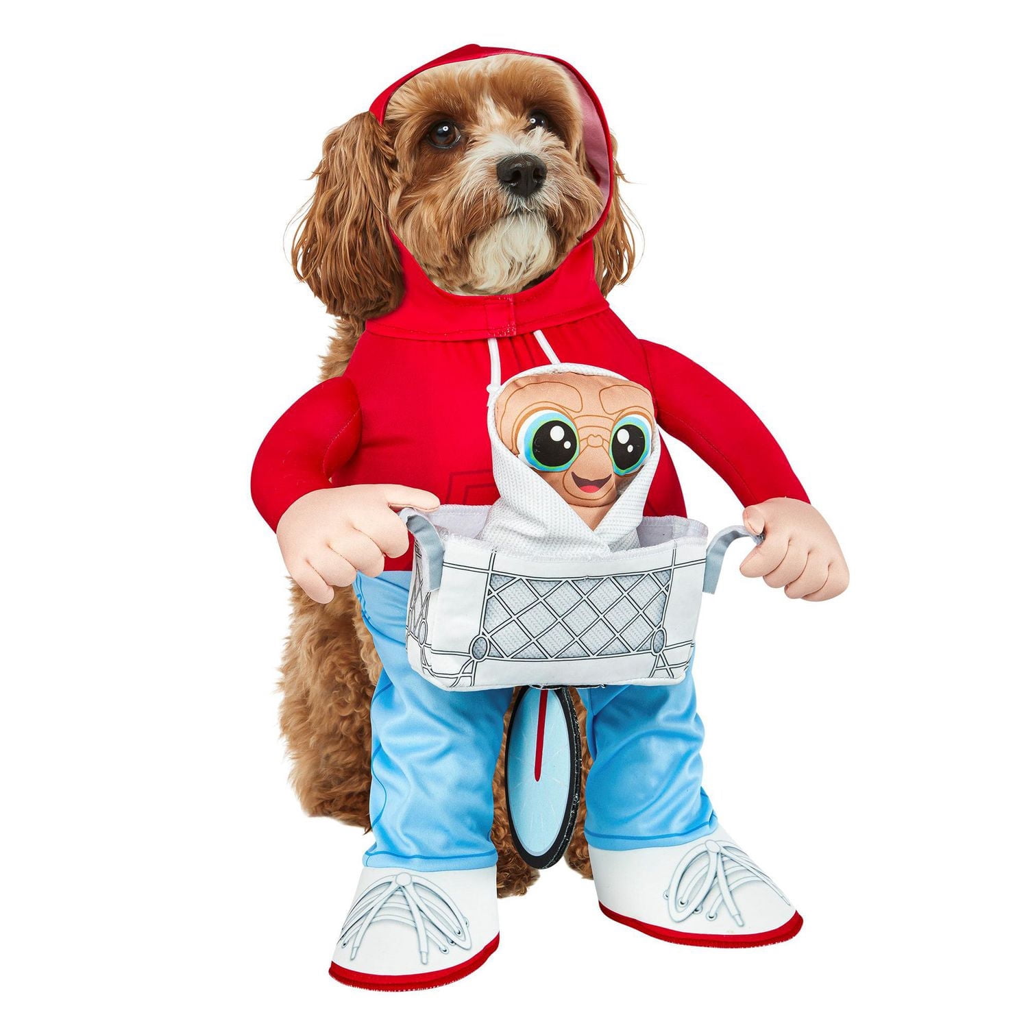 Costume pour animaux E.T. et Elliot pour chiens ou chats par Rubies