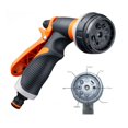 thumbnail image 3 of High Pressure Garden Hose Nozzle Hand Sprayer 8 Pattern Adjustable Car Wash Hose Household Garden Water Spray Nozzle, 3 of 8