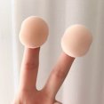 thumbnail image 4 of SHISUYAN 5pcs Mini Flocking Makeup Powder Puffs Body Powder Puffs Women Makeup Supplies, 4 of 9