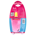 thumbnail image 2 of Barbie Manual Toothbrush Kit Includes Toothbrush Cover Cap and Rinsing Cup with Soft End Rounded Bristles, Ergonomic Handle Friendly Designed for Kids Girls Halloween Birthday Gifts, 2 of 6
