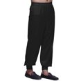 thumbnail image 2 of Atasi Mens Rayon Solid Readymade Harem Pajama Ethnic Wear Elastic Bottom Pant, 2 of 5