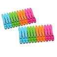thumbnail image 2 of RXIRUCGD Home Organizers and Storage 24Pcs Laundry Clothes Pins Hanging Pegs Clips Plastic Hangers Racks Clothespins, 2 of 7