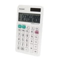 thumbnail image 3 of Calculatrice de bureau Sharp EL377W pour l’école primaire, le secondaire et le bureau, écran à 10 chiffres à double alimentation, touches de taxe et mémoire à 4 touches, 3 of 4