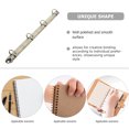 thumbnail image 3 of MLINS Ring Binder Mechanism Metal 4 Ring Binders Ring Replacement Kit A4 Loose Leaf Binding Spines Combs For Organizer Diy Planners, 3 of 6