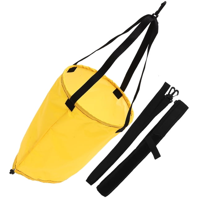 Miangastore 1 Ensemble Kit d'Entraînement de Natation Résistance à la Nage Parachute Corde de Résistance à la Nage Équipement de Natation