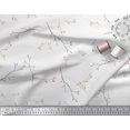 thumbnail image 3 of Soimoi Velvet Fabric Leaves & Buds Flower Decor Fabric Printed Yard 58 Inch Wide, 3 of 3