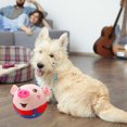 thumbnail image 4 of CHOK Active Moving Pet Plush Toy  Interactive Dog Toy Pet Bouncing Balls  USB Rechargeable Interactive Washable Cartoon Pig Plush Sound Electronic Dog Toy  Small Plush Sound Toys for Dogs, 4 of 7