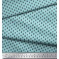 thumbnail image 2 of Soimoi Polyester Crepe Fabric Geometric Small Print Sewing Fabric Yard 52 Inch Wide, 2 of 3