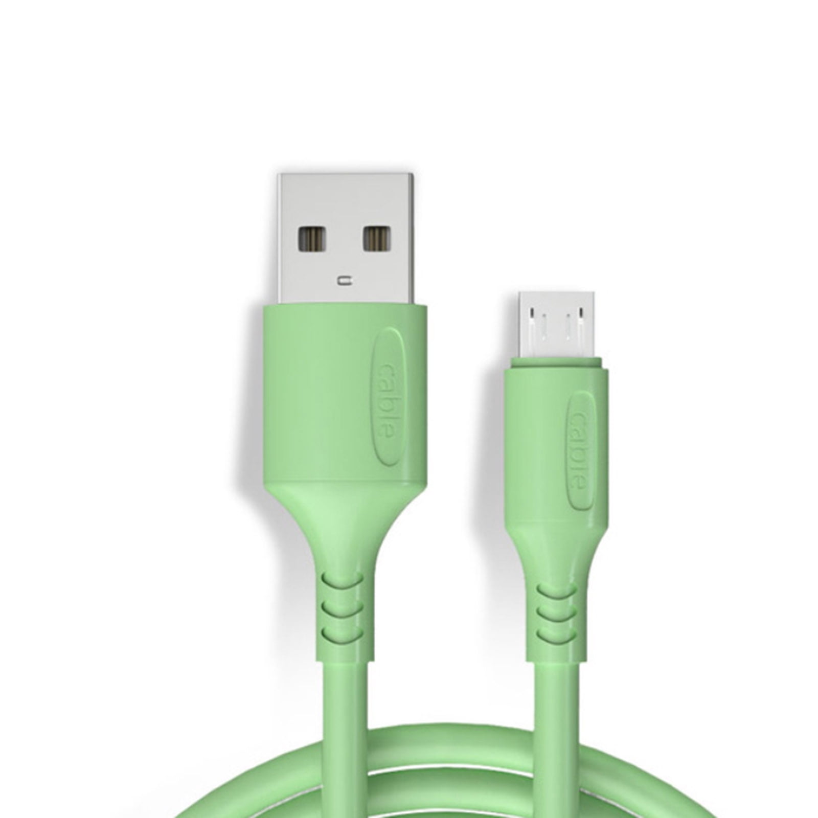 Yeacher Micro-USB Cable Micro USB to USB 2.0 3A Fast Charging Cable Durable Cord for Android Mobile Phones Green