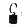 thumbnail image 4 of Miangastore Watch Organizer Tray Black 1Pcs 5.7X1.6X1.6In, 4 of 8