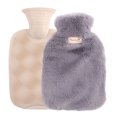 thumbnail image 1 of Yhmxh Gifts for Women & Men,Home Essentials Hot Water Bottle With Cover 1L Bed Bottle With Soft Fleece Cover Bed Bottle Provides Warmth Gift Hot Water Bottle, 1 of 2
