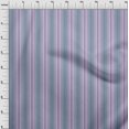 thumbnail image 2 of oneOone Tissu Polyester Lycra Imprimé Rayures Multicolores Tissu BTY 56 Pouces de Large, 2 of 3