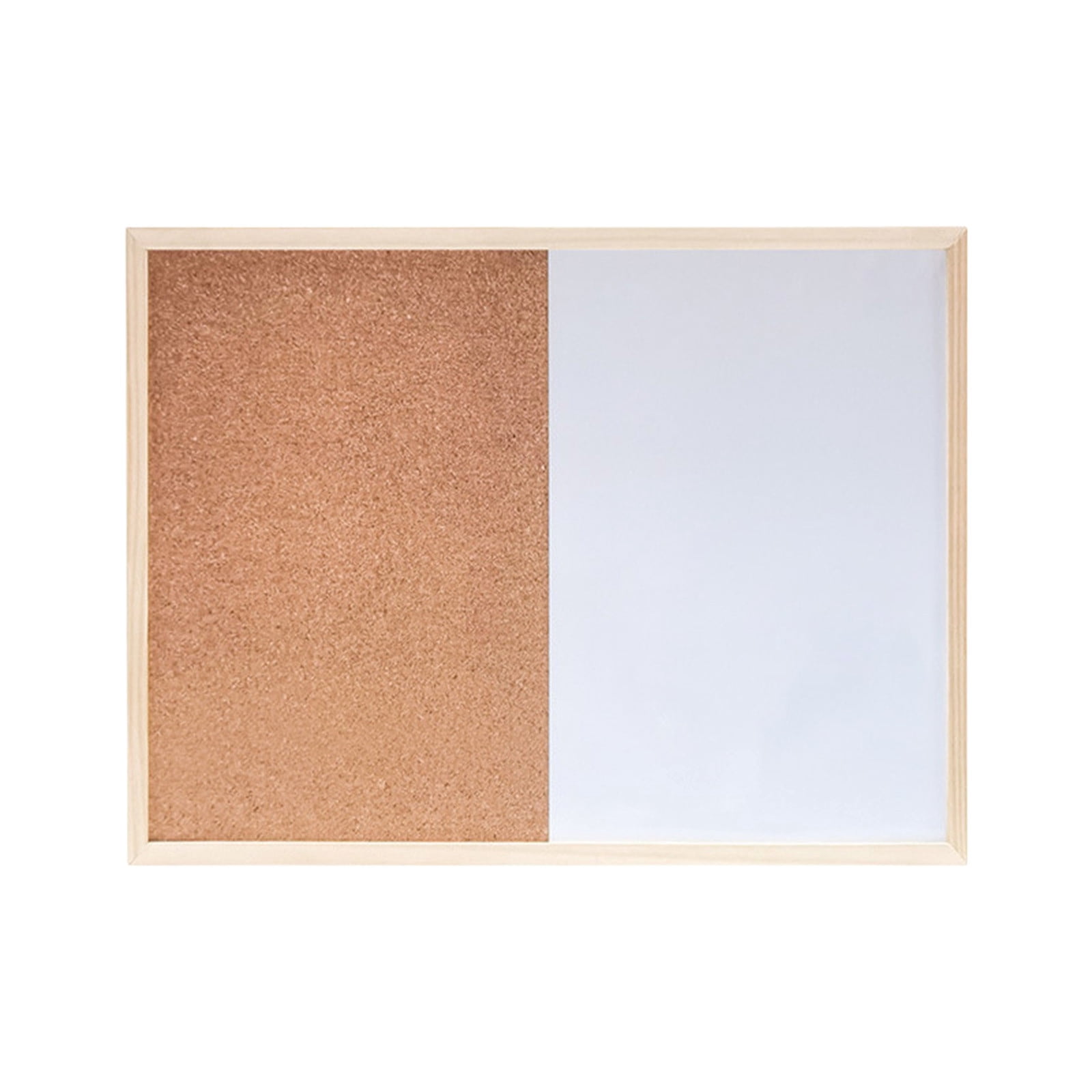 Memo Board Magnetic Whiteboard Cork Board Combination With Traceless Hooks Suitable For Office Home Student Photo Display Writing Board Made Of Wood In Brown Color Brown