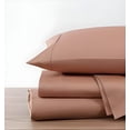 thumbnail image 1 of Kindlier 100% Organic Cotton Sheet Set – Deep Pocket Bedding Set Full, Light Brown, 1 of 5