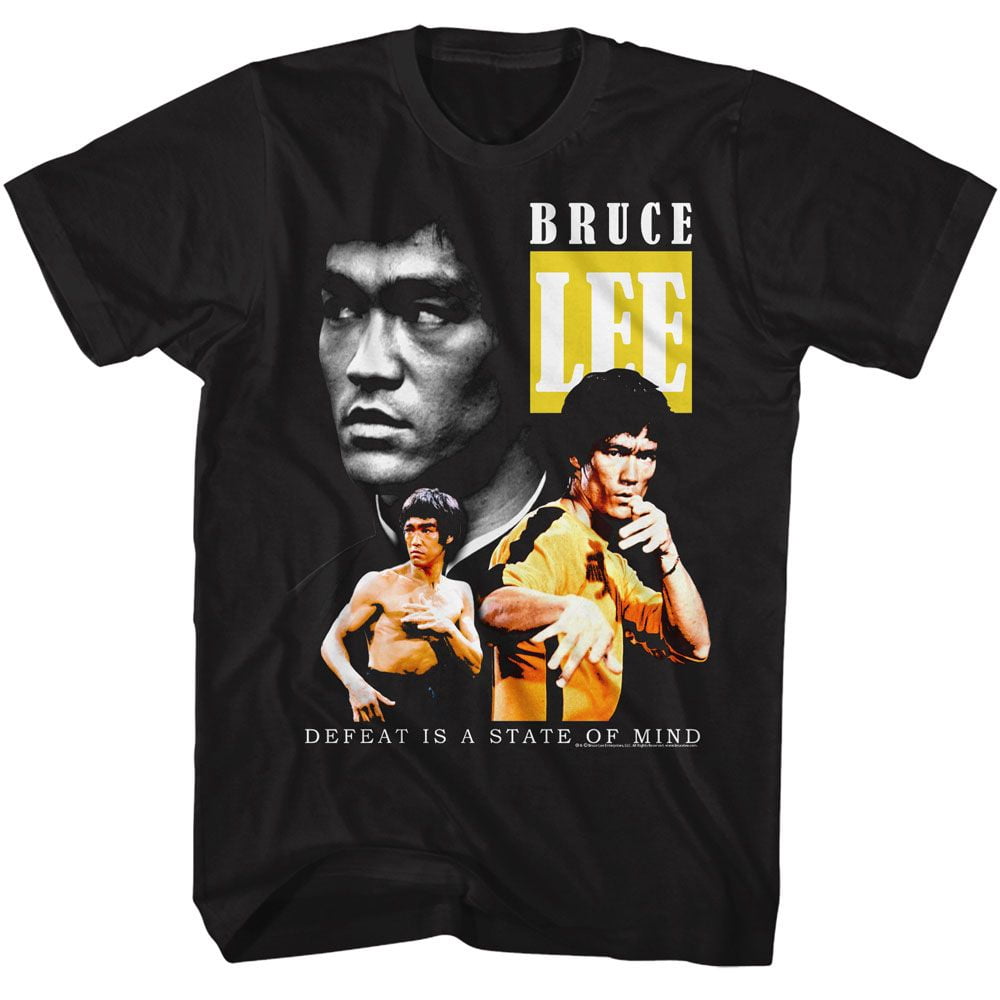 Bruce Lee Triple Black Adult T-Shirt 3Xlt
