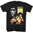 thumbnail image 1 of Bruce Lee Triple Black Adult T-Shirt 4Xl, 1 of 2