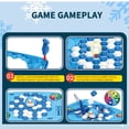 thumbnail image 3 of C Deluxe Penguin Ice Breaking Board Game Interactive Puzzle Toy Family Activity For Cognitive Skill Building And Group Play, 3 of 9