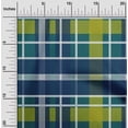 thumbnail image 1 of oneOone Viscose Chiffon Fabric Madras Check Print Fabric By Yard 42 Inch Wide, 1 of 1