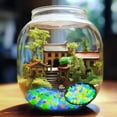 thumbnail image 3 of 50PC Aquarium Decor Glowing Icechunk Night Light Stones, 3 of 3