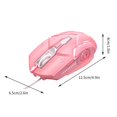 thumbnail image 3 of EGNMCR Mechanical E-Sports Wired Mouse For Computer Mouse Gamer Rechargeable Backlight Silent Office USB Mouse For Laptop Gaming Mous, 3 of 4