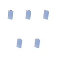 thumbnail image 1 of crativent Slim PVC Transparent IC Card Bus Card Credit Card Bus Card Credit Card Cover Case Holder Without Rope 2 5Set, 1 of 3