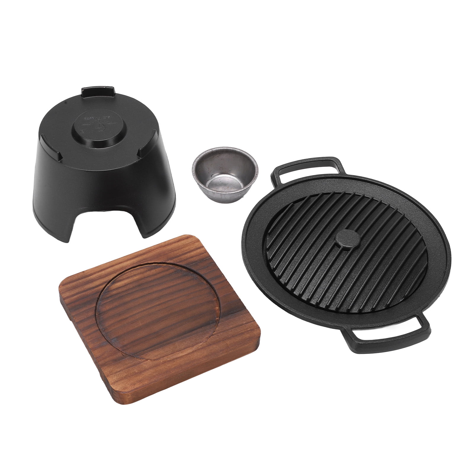 Barbecue Charcoal Grill, Mini BBQ Grill Set Portable Carbon Barbecue Grill Yakiniku Grill Anti Stick Tabletop Grill Camping Grill Stove Outdoor Hibachi Grill For Traveling Picnics