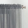 thumbnail image 3 of Mainstays  Crushed Voile Curtain Panel Pair, 3 of 4