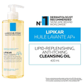thumbnail image 2 of La Roche-Posay Lipikar Huile AP+ Huile Nettoyante, Gel Douche Régénérant pour Peau Sèche et Sujette à l'Eczéma, 400 ml, 2 of 8