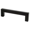 thumbnail image 1 of Berenson 9011-4055-P 96 mm Contemporary Advantage One CC Matte Black Square Pull, 1 of 1