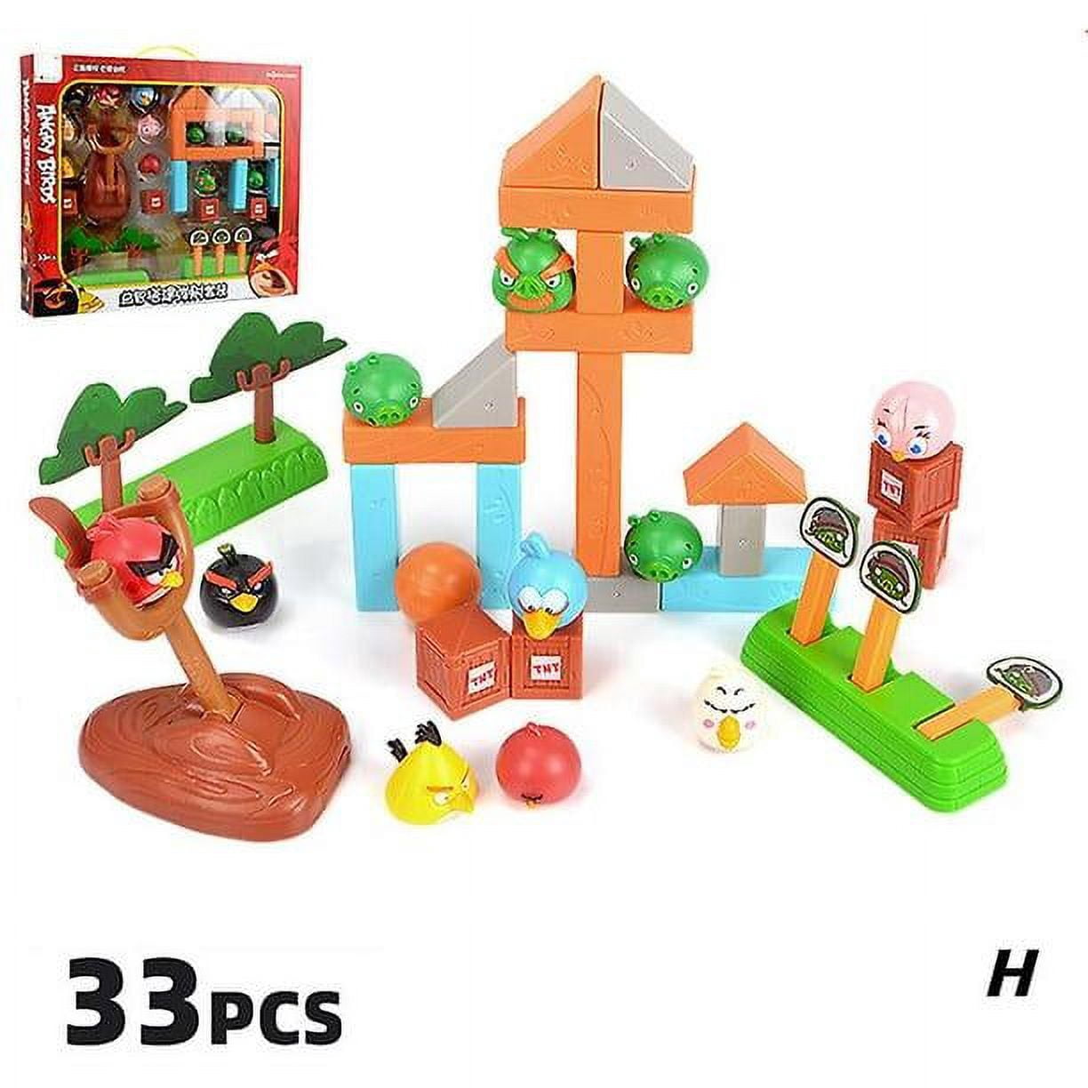 Angry Bird Slingshot Toy Interaction Catapults Building Blocks Set For Children