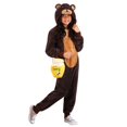 thumbnail image 2 of Brown Bear Kids Jumpsuit Costume, 2 of 4