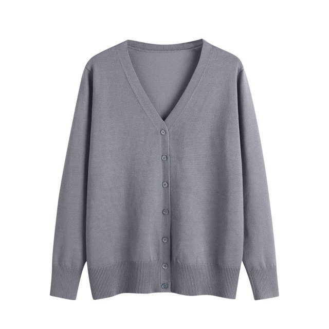 Erwazi Cardigans pour Femmes Automne Tendance à Boutons, Ouvert à l'Avant, Cardigans Légers